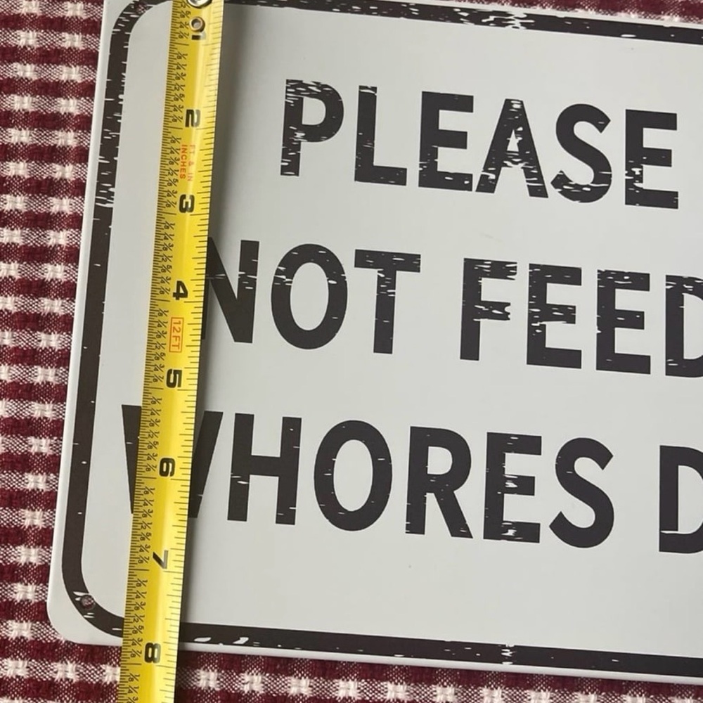 Humorous Metal Sign Set (3) - Picture 7 of 8